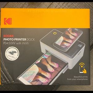 Kodak photo printer dock pd450w with WIFI